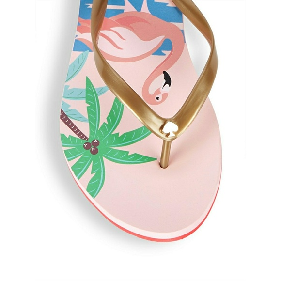 New! KATE SPADE Nassau Thong Sandals Flip Flops - Picture 3 of 6